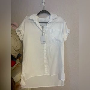 Small White button up!